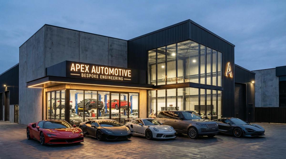 黑丝修车改装公司门店